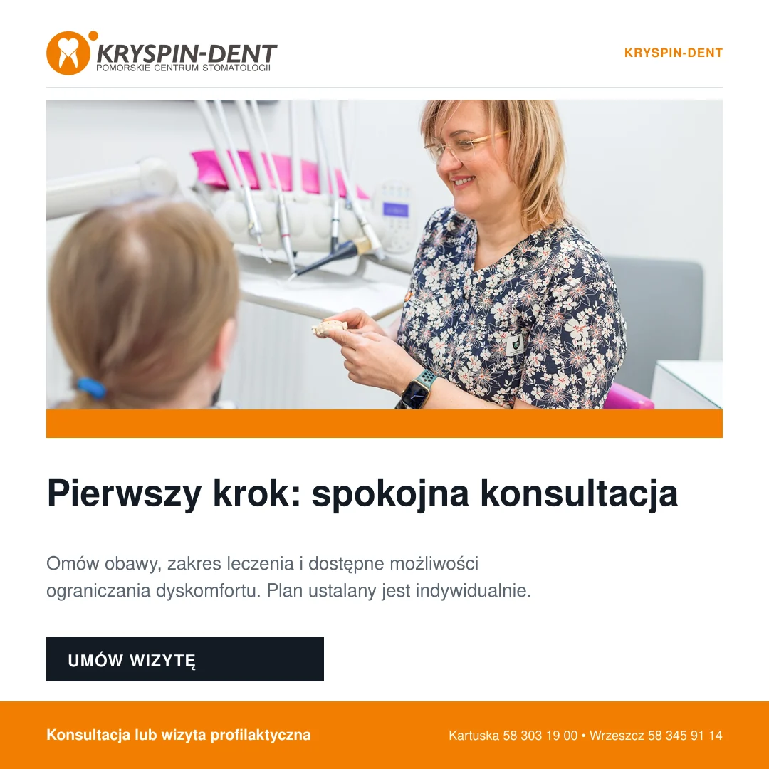 Pierwszy krok: spokojna konsultacja