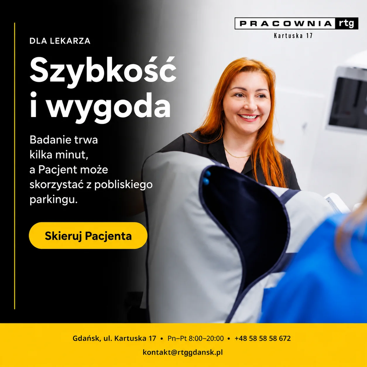 Szybkość i wygoda — dla lekarza